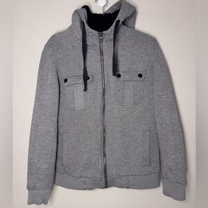 American Rag Sherpa-Lined Full-Zip Hoodie Jacket